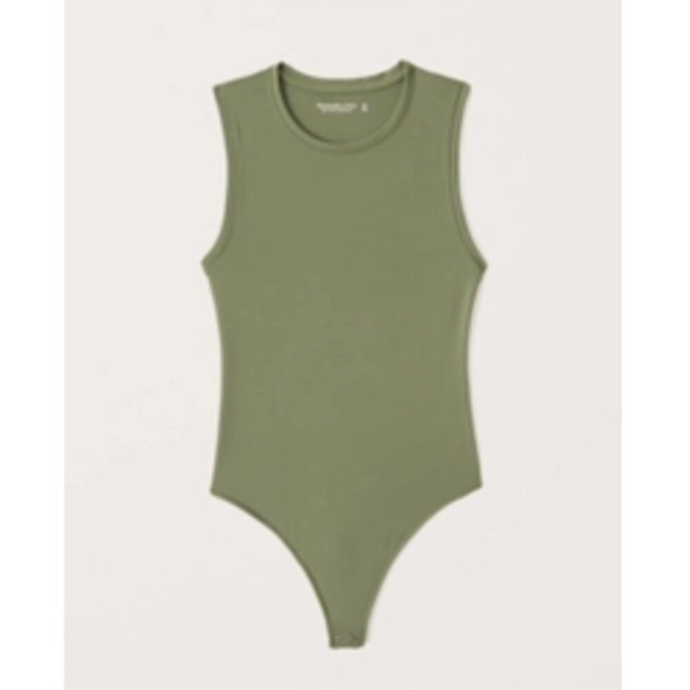 Abercrombie || A&F Seamless Crewneck Tank Bodysuit